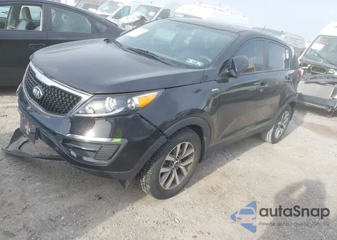 2016 Kia Sportage Lx из США, поврежденный, VIN KNDPBCAC6G7859131